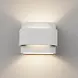 Artdelight Wandlamp Metz L 20 cm gips wit Artdelight Wandlamp Metz L 20 cm gips wit