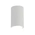 Wandlamp Nantes glad H 18 cm gips wit Wandlamp Nantes glad H 18 cm gips wit