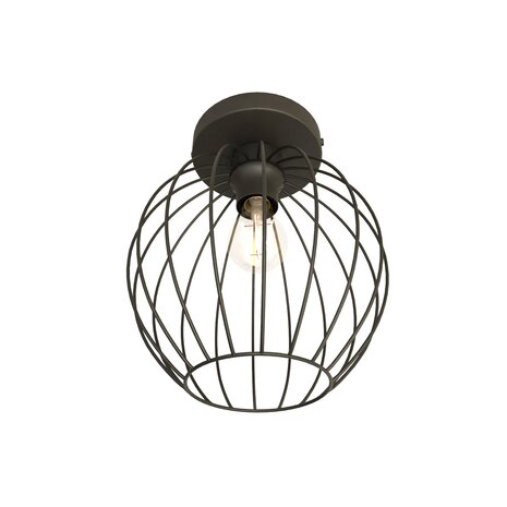 Emibig Plafondlamp Nest Ø 24 cm zwart Emibig Plafondlamp Nest Ø 24 cm zwart