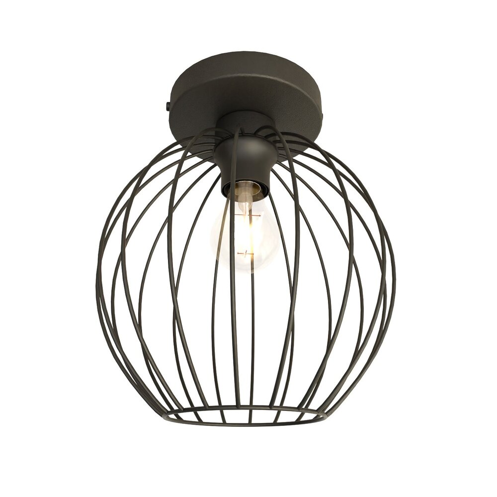 Emibig Plafondlamp Nest Ø 24 cm zwart Emibig Plafondlamp Nest Ø 24 cm zwart