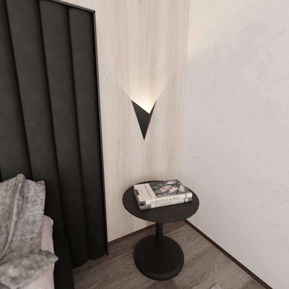 Emibig Wandlamp Form H 30 cm zwart Emibig Wandlamp Form H 30 cm zwart