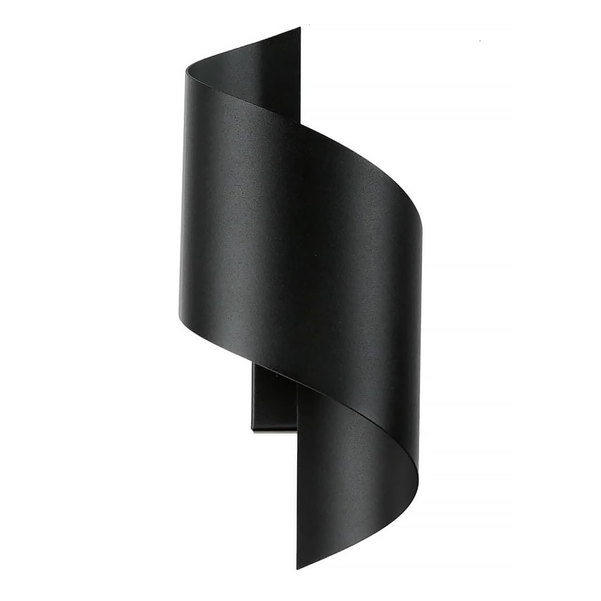 Emibig Wandlamp Spiner H 30 cm zwart