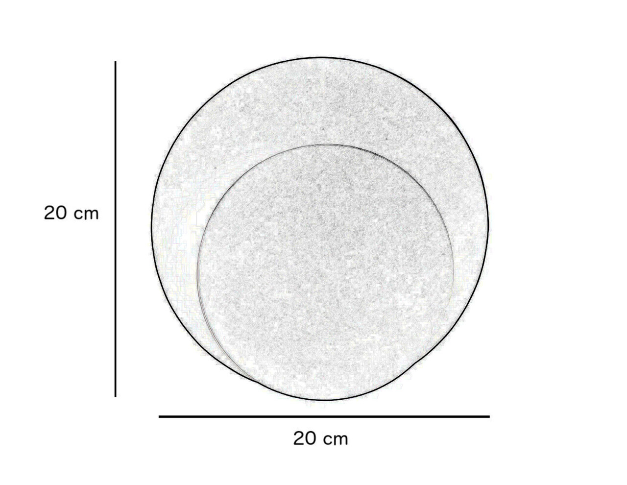 Emibig Wandlamp Idea Ø 20 cm wit Emibig Wandlamp Idea Ø 20 cm wit
