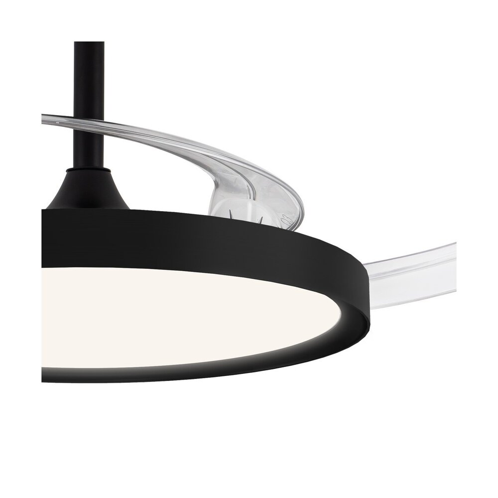 CristalRecord Plafondventilator Polaris Ø 106 cm zwart