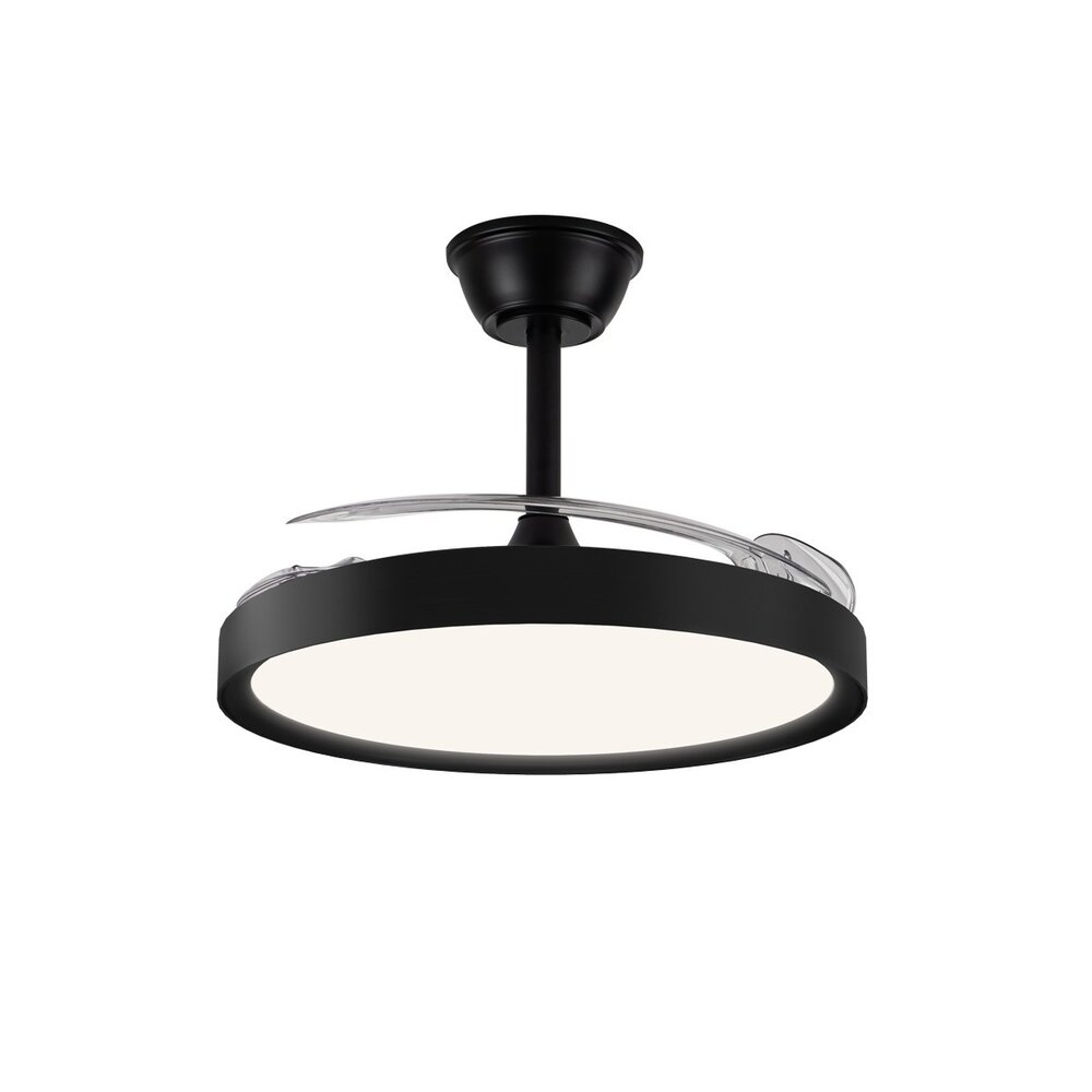 CristalRecord Plafondventilator Polaris Ø 106 cm zwart