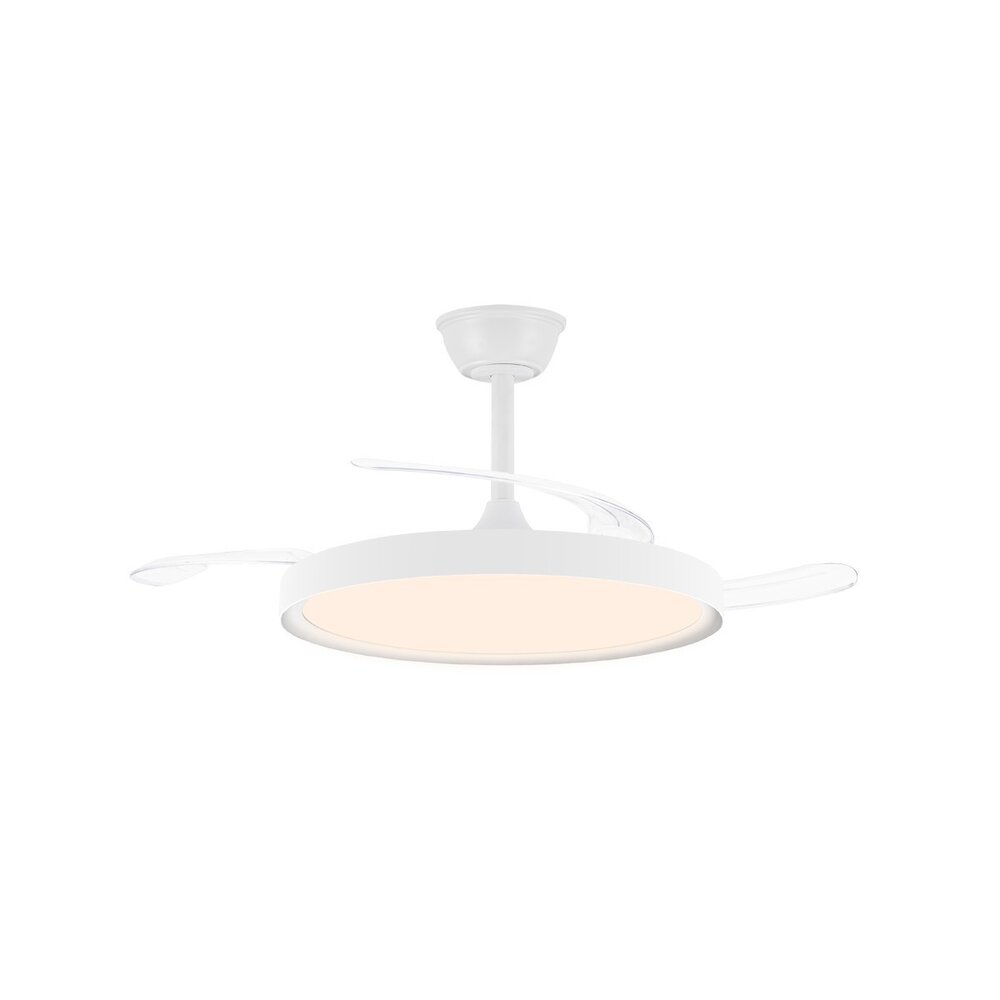 CristalRecord Plafondventilator Polaris Ø 106 cm wit CristalRecord Plafondventilator Polaris Ø 106 cm wit