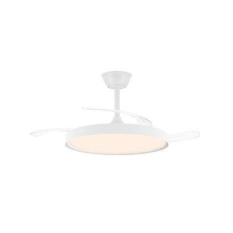 CristalRecord Plafondventilator Polaris Ø 106 cm wit CristalRecord Plafondventilator Polaris Ø 106 cm wit