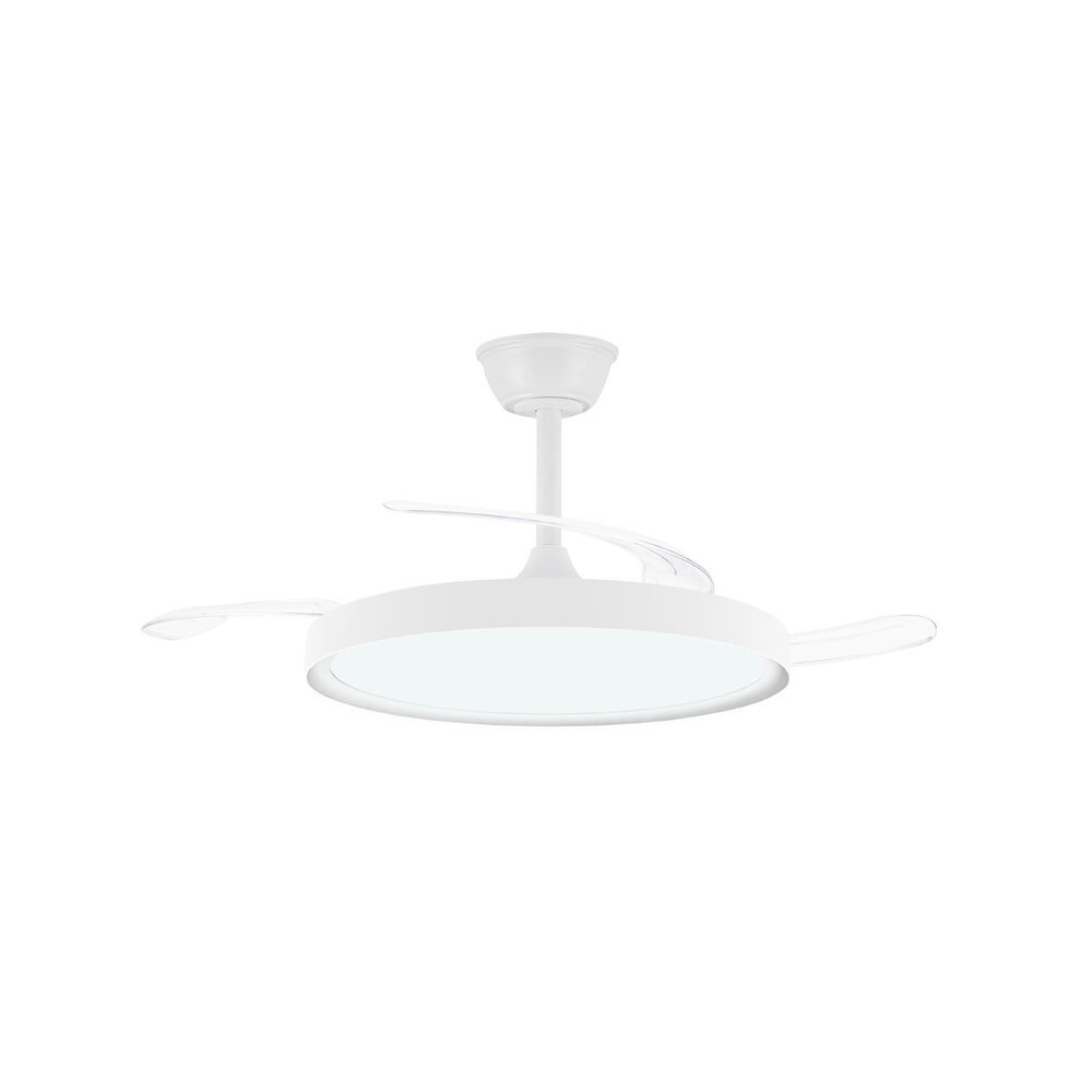 CristalRecord Plafondventilator Polaris Ø 106 cm wit CristalRecord Plafondventilator Polaris Ø 106 cm wit