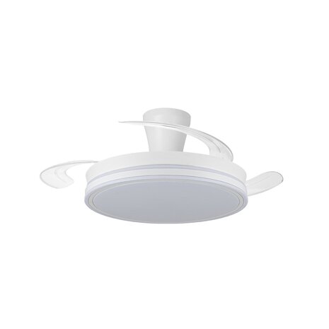 CristalRecord Plafondventilator Supereco flat Ø 106 cm wit