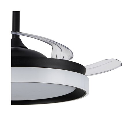 CristalRecord Plafondventilator Brisa Ø 106 cm zwart