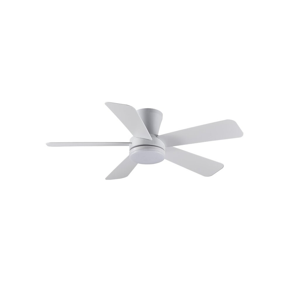 CristalRecord Plafondventilator Benda 5 blad Ø 101 cm wit CristalRecord Plafondventilator Benda 5 blad Ø 101 cm wit