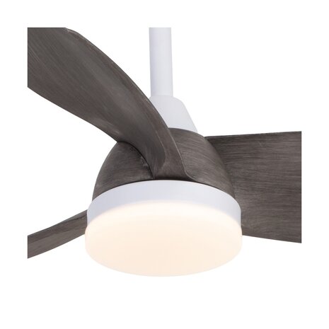 CristalRecord Plafondventilator Byan Ø 91 cm outdoor IP65 grijs wit CristalRecord Plafondventilator Byan Ø 91 cm outdoor IP65 grijs wit