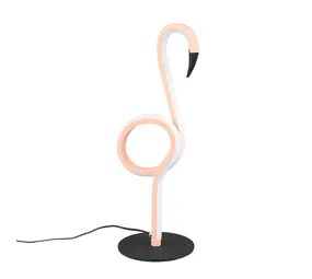 Trio Leuchten Tafellamp Flamingo H 35 cm roze