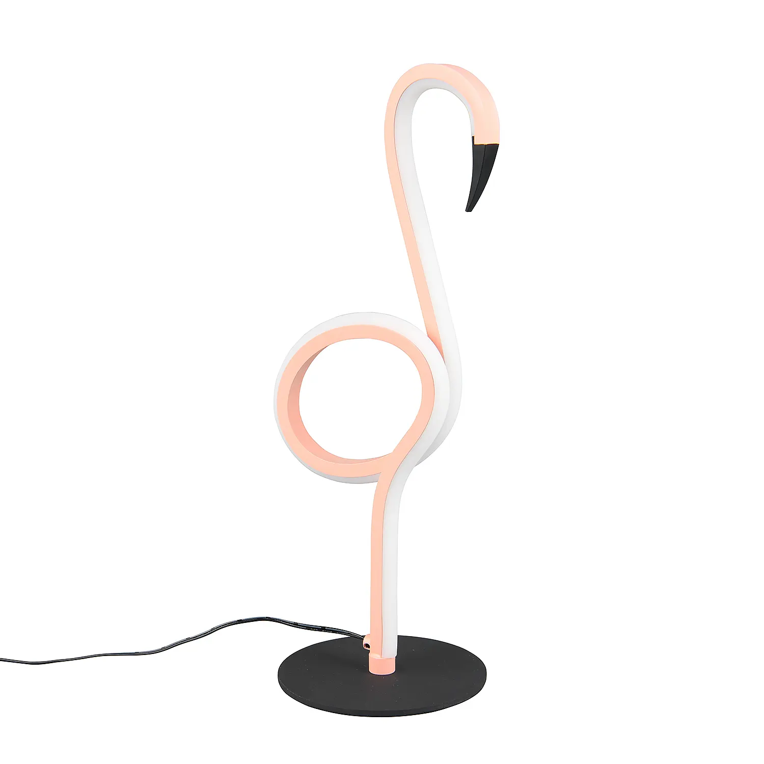 Trio Leuchten Tafellamp Flamingo H 35 cm roze