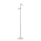 Lucide ANTRIM - Oplaadbare Leeslamp Binnen/Buiten - Accu/Batterij - LED Dimb. - 2x2,2W 2700K - IP54 - Met draadloos oplaadstation - Wit Lucide ANTRIM - Oplaadbare Leeslamp Binnen/Buiten - Accu/Batterij - LED Dimb. - 2x2,2W 2700K - IP54 - Met draadloos oplaadstation - Wit
