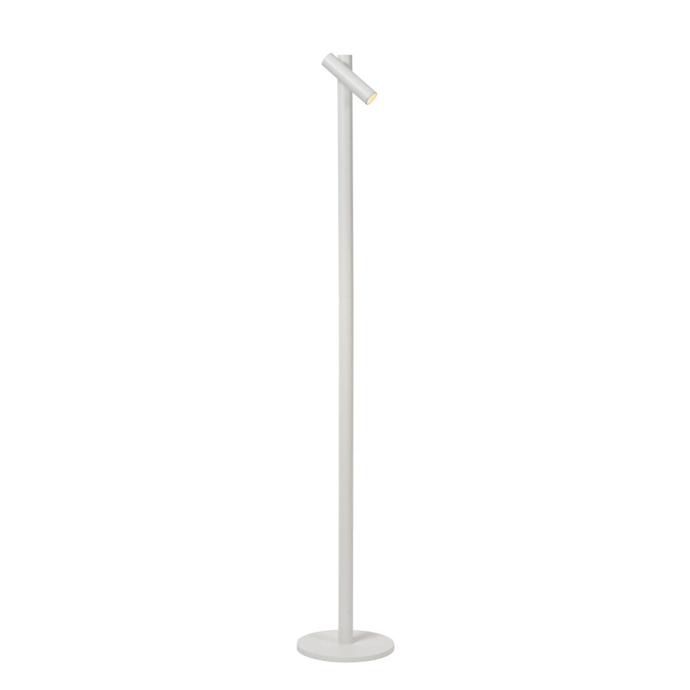 Lucide ANTRIM - Oplaadbare Leeslamp Binnen/Buiten - Accu/Batterij - LED Dimb. - 1x2,2W 2700K - IP54 - Met draadloos oplaadstation - Wit