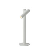 Lucide ANTRIM - Oplaadbare Bureaulamp Binnen/Buiten - Accu/Batterij - LED Dimb. - 1x2,2W 2700K - IP54 - Met draadloos oplaadstation - Wit Lucide ANTRIM - Oplaadbare Bureaulamp Binnen/Buiten - Accu/Batterij - LED Dimb. - 1x2,2W 2700K - IP54 - Met draadloos oplaadstation - Wit