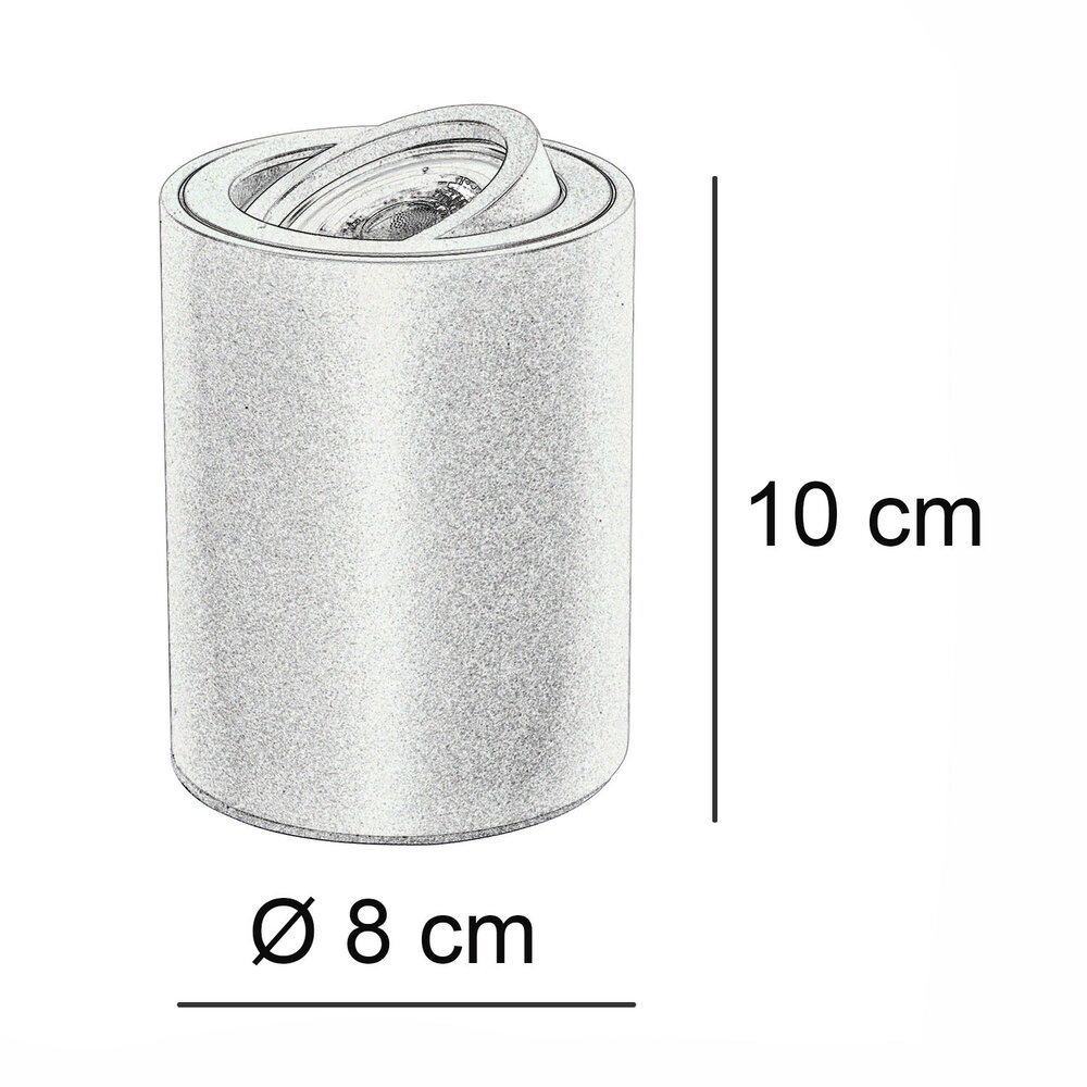 Ylumen Tafellamp Fury rond Ø 8 cm zwart Ylumen Tafellamp Fury rond Ø 8 cm zwart