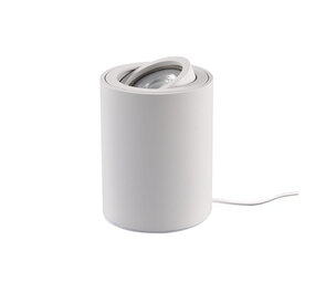 Ylumen Tafellamp Fury rond Ø 8 cm wit Ylumen Tafellamp Fury rond Ø 8 cm wit