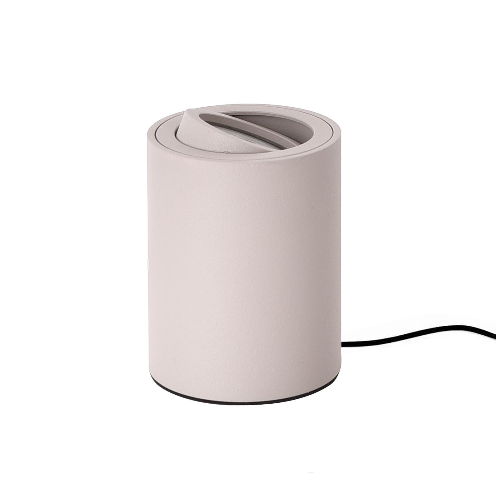 Ylumen Tafellamp Fury rond Ø 8 cm beige
