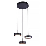 Freelight Hanglamp Alieno 3 lichts Ø 33 cm comfortlift zwart Freelight Hanglamp Alieno 3 lichts Ø 33 cm comfortlift zwart
