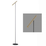 Artdelight Vloerlamp Kansas H 140 cm touch dimmer zwart champagne Artdelight Vloerlamp Kansas H 140 cm touch dimmer zwart champagne