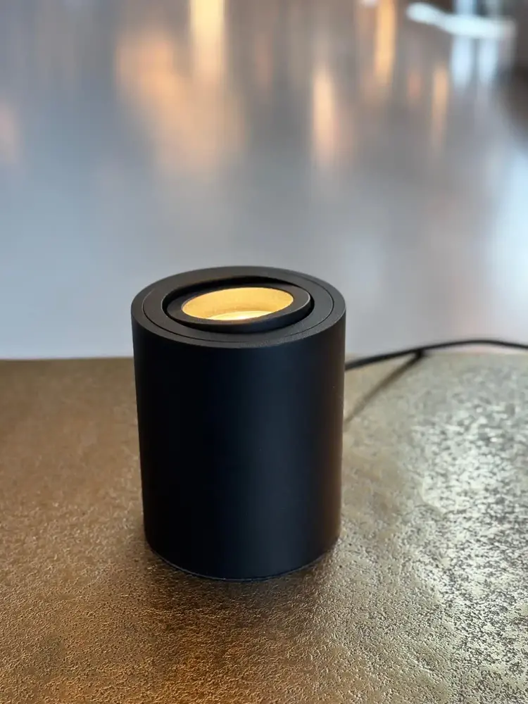 Ylumen Tafellamp Fury rond Ø 8 cm zwart Ylumen Tafellamp Fury rond Ø 8 cm zwart