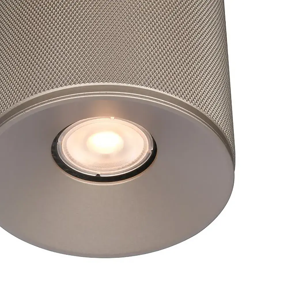 Artdelight Plafondlamp Costa Ø 10,5 cm GU10 champagne Artdelight Plafondlamp Costa Ø 10,5 cm GU10 champagne