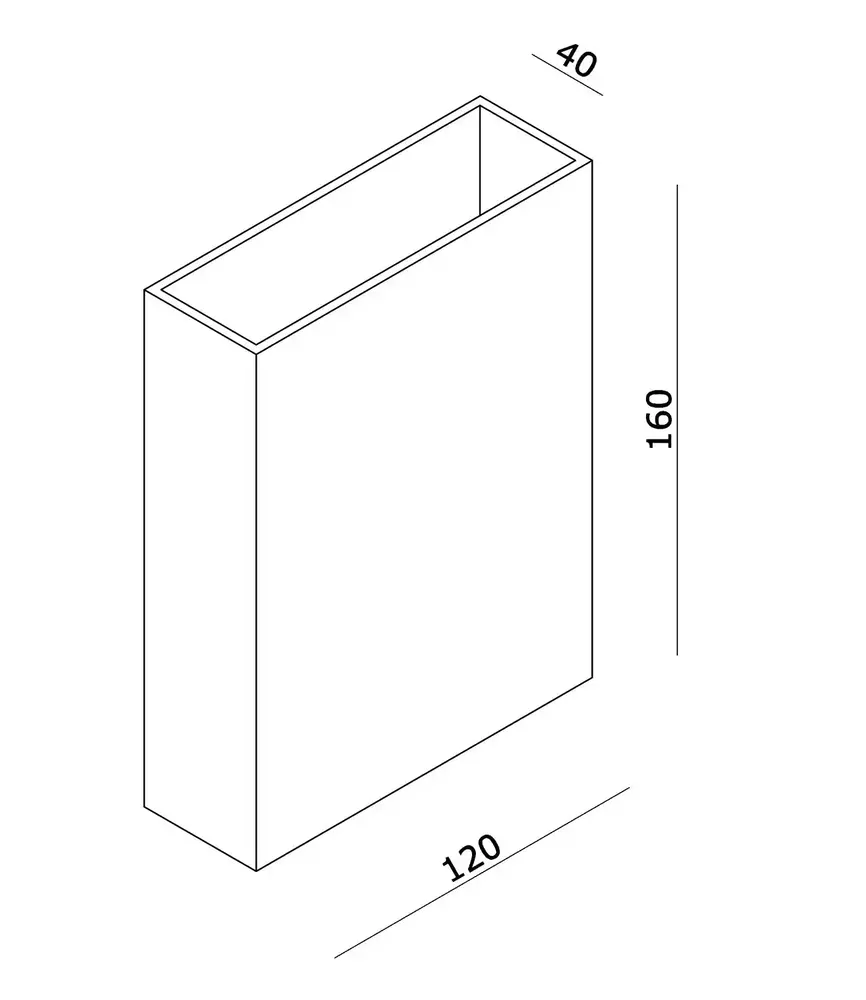 Artdelight Wandlamp Memphis H 16 cm koper brons Artdelight Wandlamp Memphis H 16 cm koper brons
