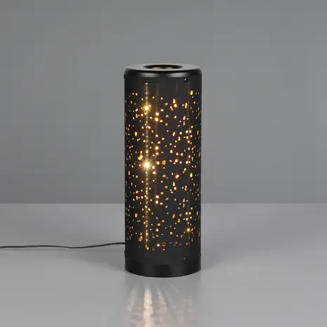 Trio Leuchten Tafellamp Taco H 34 cm zwart Trio Leuchten Tafellamp Taco H 34 cm zwart