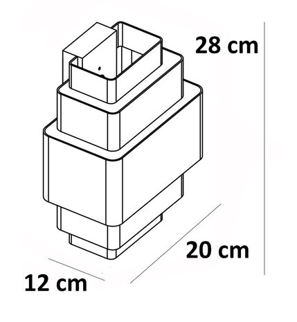 Artdelight Wandlamp Layers B 20 cm wit goud Artdelight Wandlamp Layers B 20 cm wit goud
