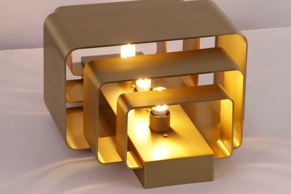 Artdelight Wandlamp Layers B 20 cm brons Artdelight Wandlamp Layers B 20 cm brons