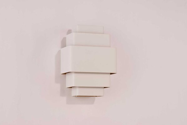 Artdelight Wandlamp Layers B 20 cm wit goud Artdelight Wandlamp Layers B 20 cm wit goud