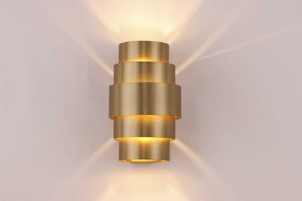 Artdelight Wandlamp Rolls H 22 cm brons Artdelight Wandlamp Rolls H 22 cm brons