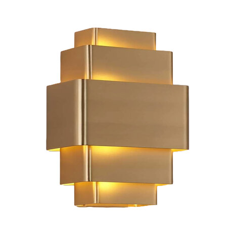 Artdelight Wandlamp Layers B 20 cm brons Artdelight Wandlamp Layers B 20 cm brons