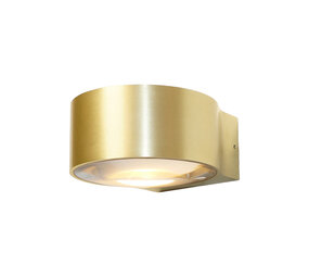 Artdelight Wandlamp Hudson Ø 11 cm mat goud