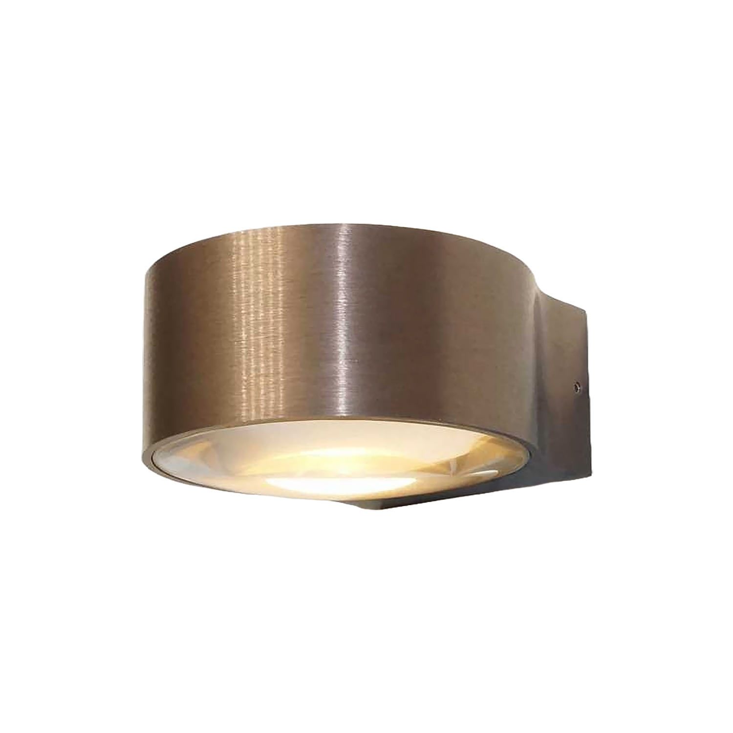 Artdelight Wandlamp Hudson Ø 11 cm koper brons