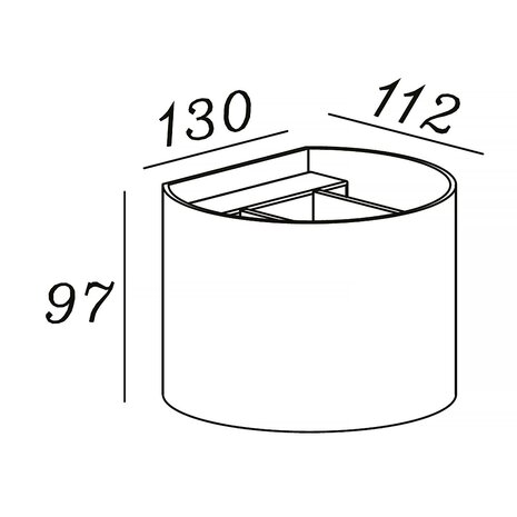 Artdelight Wandlamp Gyro B 13 cm champagne Artdelight Wandlamp Gyro B 13 cm champagne