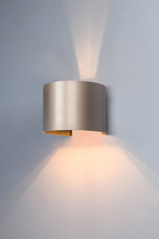 Artdelight Wandlamp Gyro B 13 cm champagne Artdelight Wandlamp Gyro B 13 cm champagne