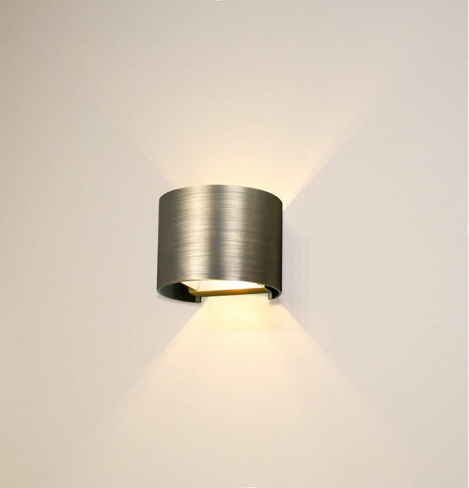 Artdelight Wandlamp Gyro B 13 cm antiek brons Artdelight Wandlamp Gyro B 13 cm antiek brons