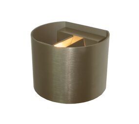 Artdelight Wandlamp Gyro B 13 cm metallic brons Artdelight Wandlamp Gyro B 13 cm metallic brons