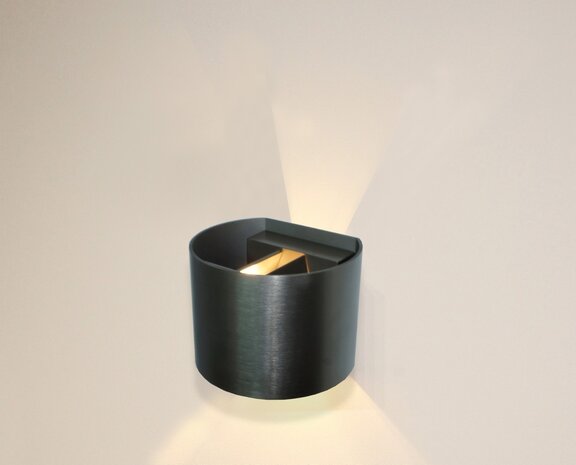 Artdelight Wandlamp Gyro B 13 cm metallic brons Artdelight Wandlamp Gyro B 13 cm metallic brons