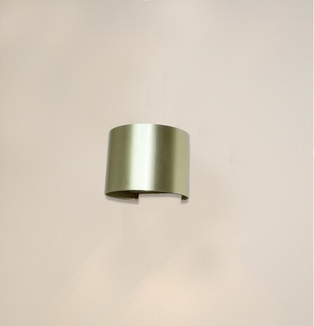 Artdelight Wandlamp Gyro B 13 cm mat goud