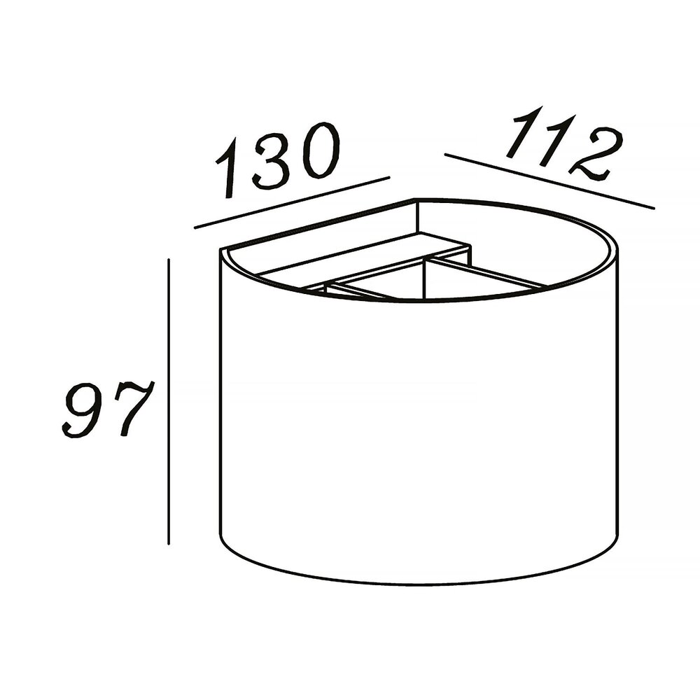 Artdelight Wandlamp Gyro B 13 cm zwart goud Artdelight Wandlamp Gyro B 13 cm zwart goud