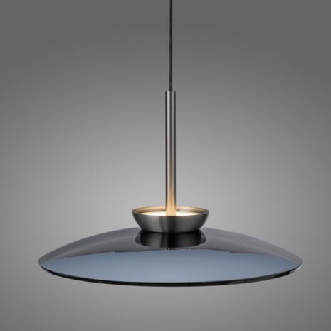 Neuhaus PURE Hanglamp E-Moon e-Lift Ø 50 cm donker grijs Neuhaus PURE Hanglamp E-Moon e-Lift Ø 50 cm donker grijs