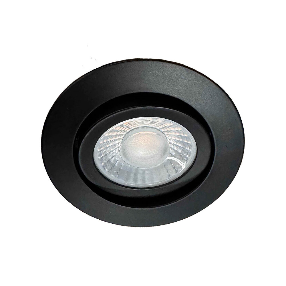 Ylumen Inbouwspot Ronin Ø 8,2 cm IP44 zwart Ylumen Inbouwspot Ronin Ø 8,2 cm IP44 zwart