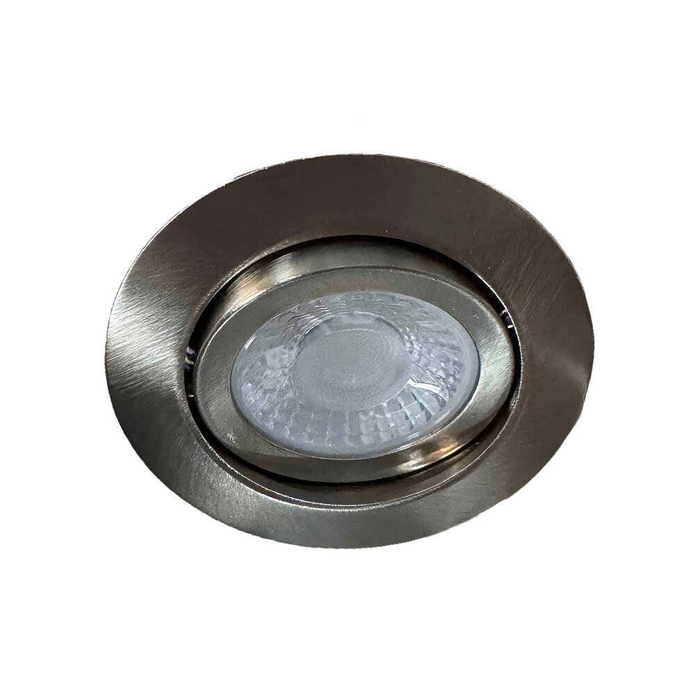 Ylumen Inbouwspot Ronin Ø 8,2 cm IP44 mat chroom Ylumen Inbouwspot Ronin Ø 8,2 cm IP44 mat chroom