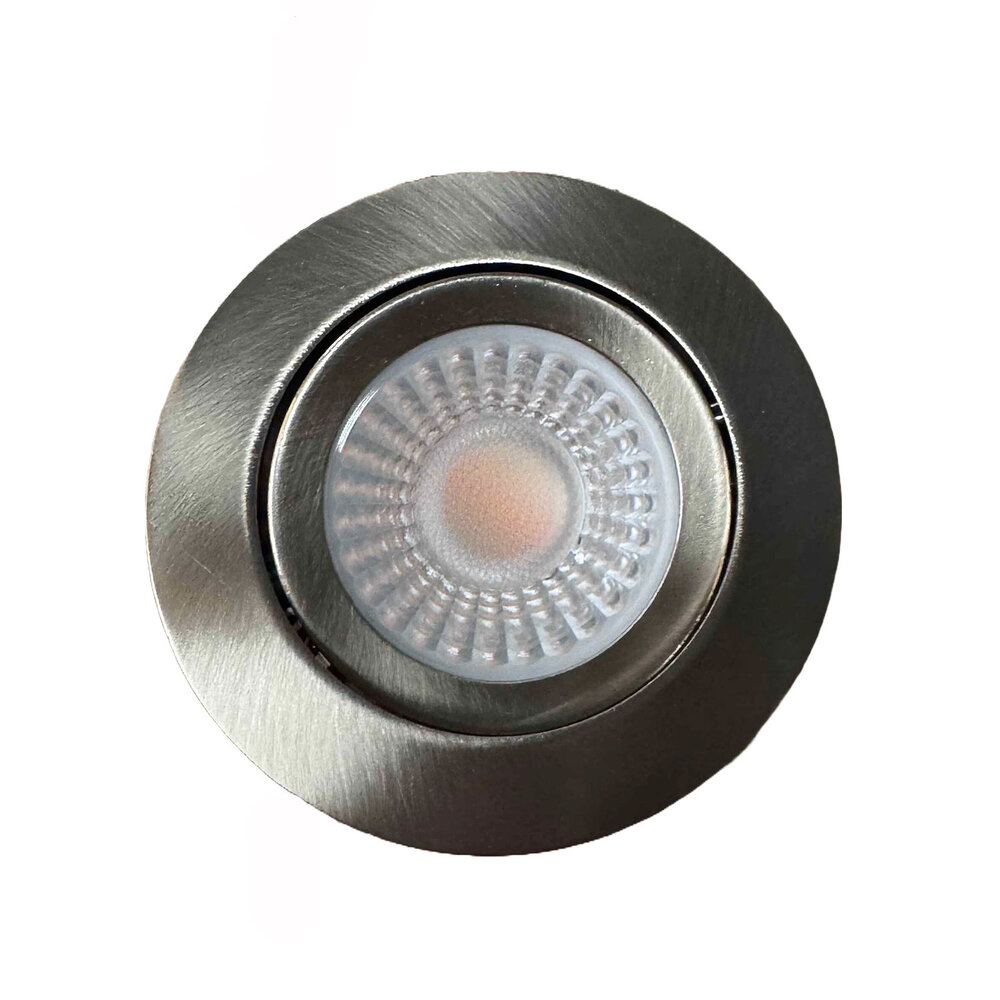 Ylumen Inbouwspot Ronin Ø 8,2 cm IP44 mat chroom Ylumen Inbouwspot Ronin Ø 8,2 cm IP44 mat chroom