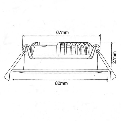 Ylumen Inbouwspot Ronin Ø 8,2 cm IP44 wit Ylumen Inbouwspot Ronin Ø 8,2 cm IP44 wit