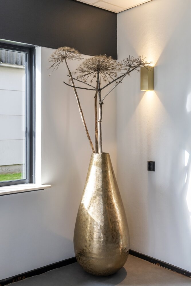 Artdelight Wandlamp Dante XL 2 lichts 24 x 10 cm mat goud Artdelight Wandlamp Dante XL 2 lichts 24 x 10 cm mat goud